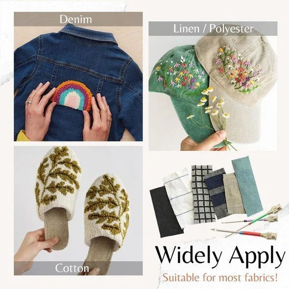 完璧なクリエーションのための精密刺繍ツール