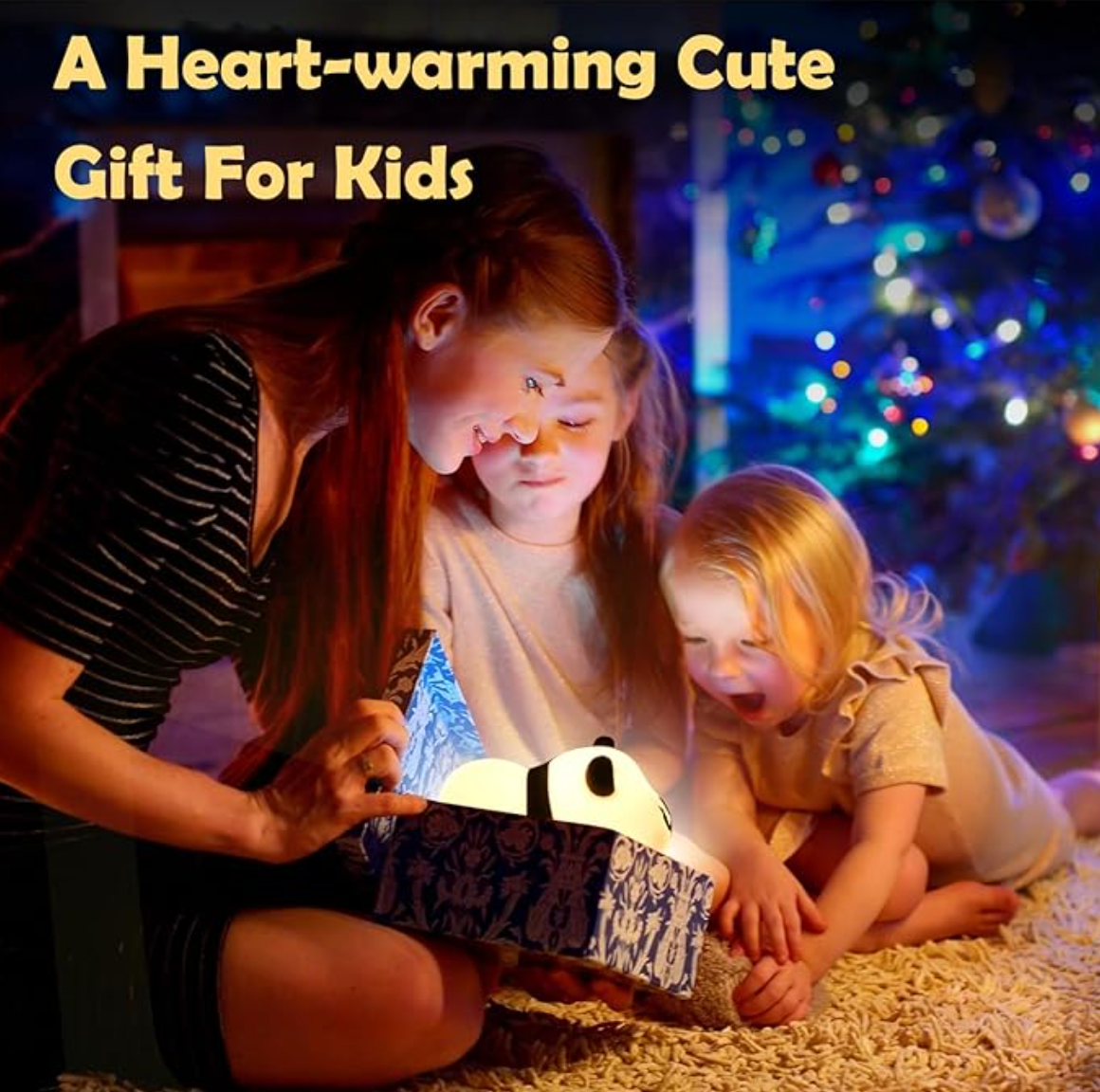 Luz nocturna Panda: Dulzura y Seguridad para Niños