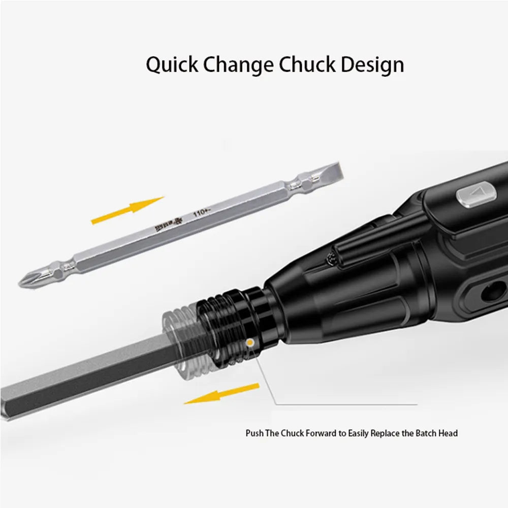 Elektrický skrutkovač: skrutkujte bez námahy