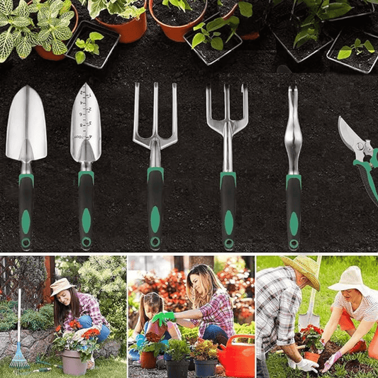 Kit Complet de Jardinage Professionnel - 11 Outils