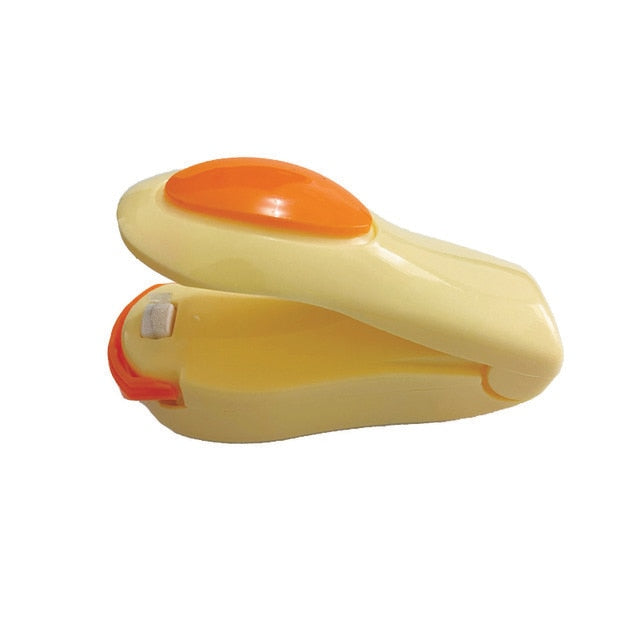 Mini termosseladora: Selar os seus alimentos num instante para os manter frescos