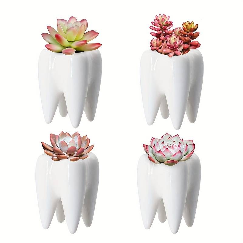 Vielseitige Dentalvase aus Keramik